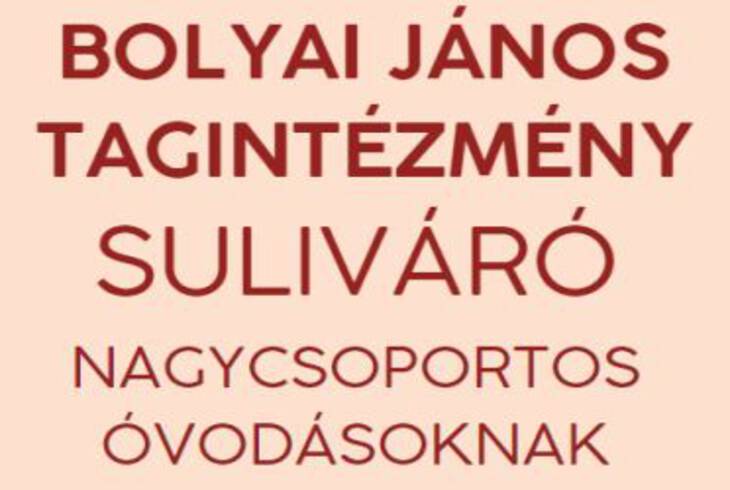 Sulivr nagycsoportos vodsoknak 2022
